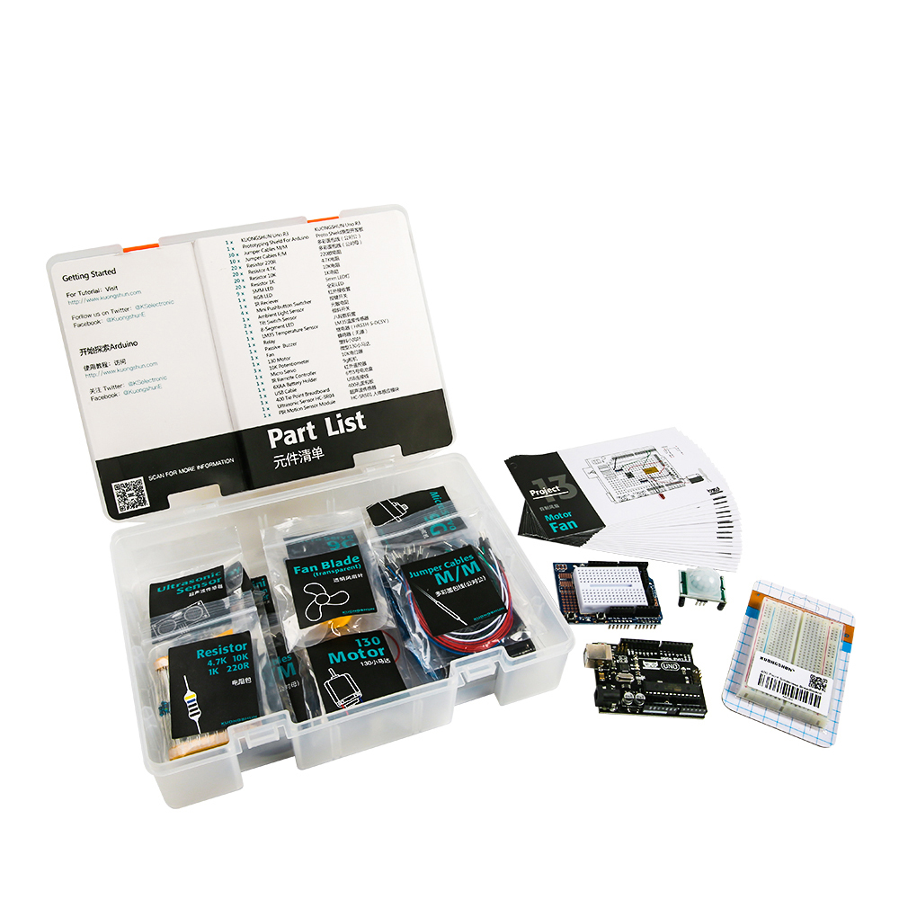 Набор для начинающих Arduino UNO R3 DIP